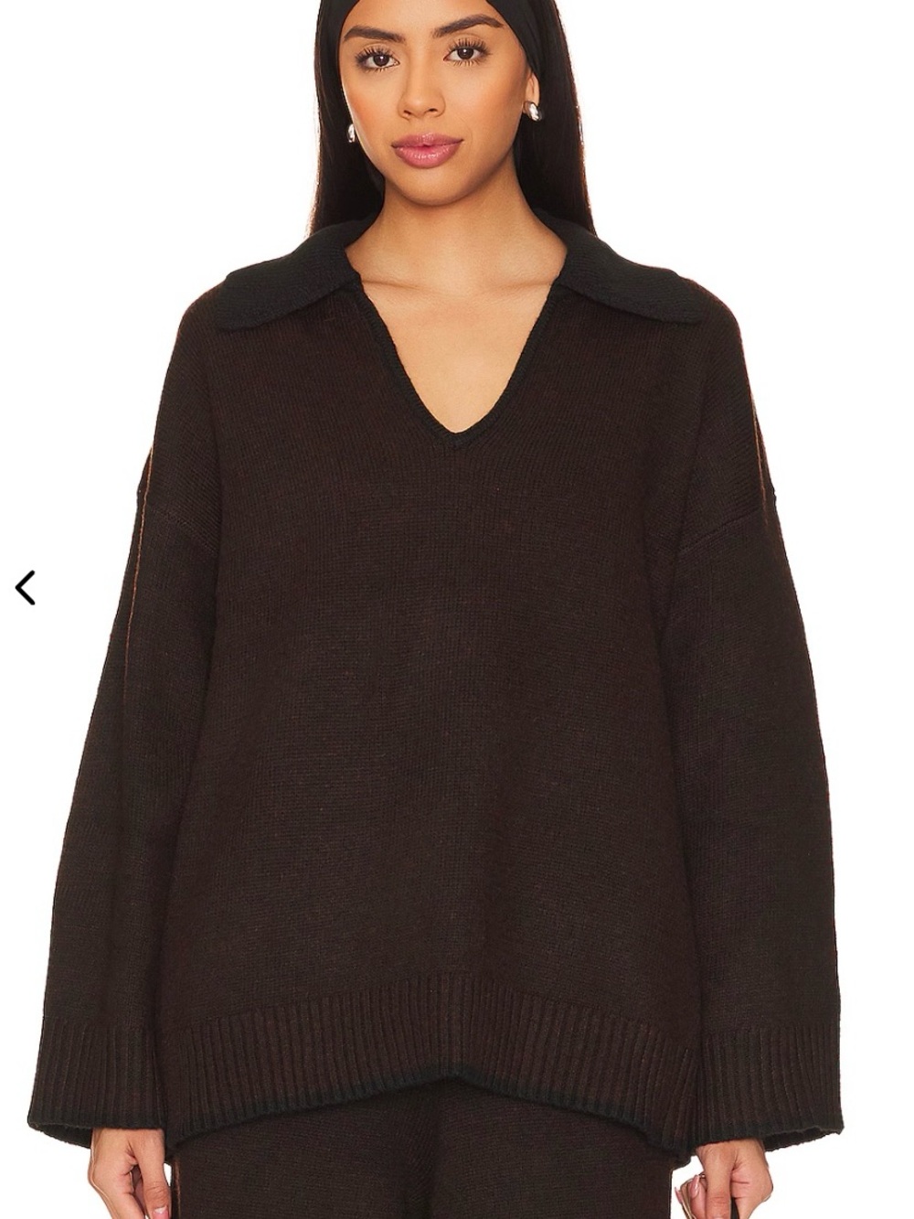 WeWoreWhat Brown Knit Sweater Set from Revolve